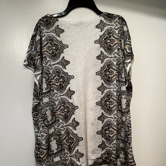 J. Crew Linen Blouse (Size Medium / Good Condition) - Picture 2 of 11